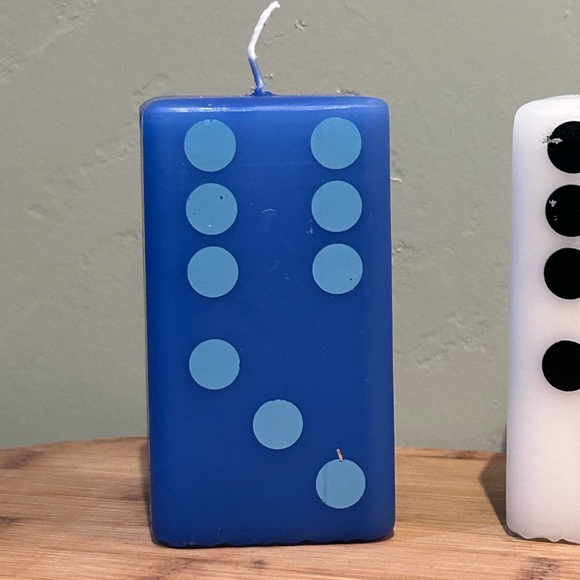 3 Handcrafted Domino Shaped Candles Made By Studio Copenhagen 100% Vegan Wax - Picture 11 of 14